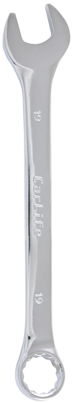 Купить Ключ комбинированный CarLife CR-V 19 мм (WR3019) - Фото 1 Ключ комбинированный CarLife CR-V 19 мм (WR3019) - Фото 1