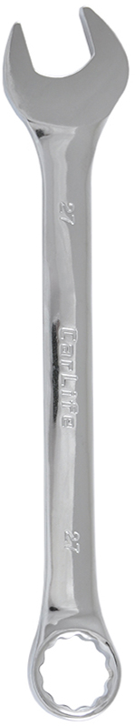 Купить Ключ комбинированный CarLife CR-V 27 мм (WR3027) - Фото 1 Ключ комбинированный CarLife CR-V 27 мм (WR3027) - Фото 1