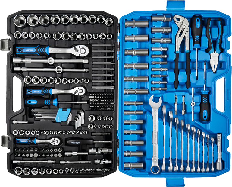 Набор инструментов Molder 233 шт. в кейсе (MT60233) - Фото 1