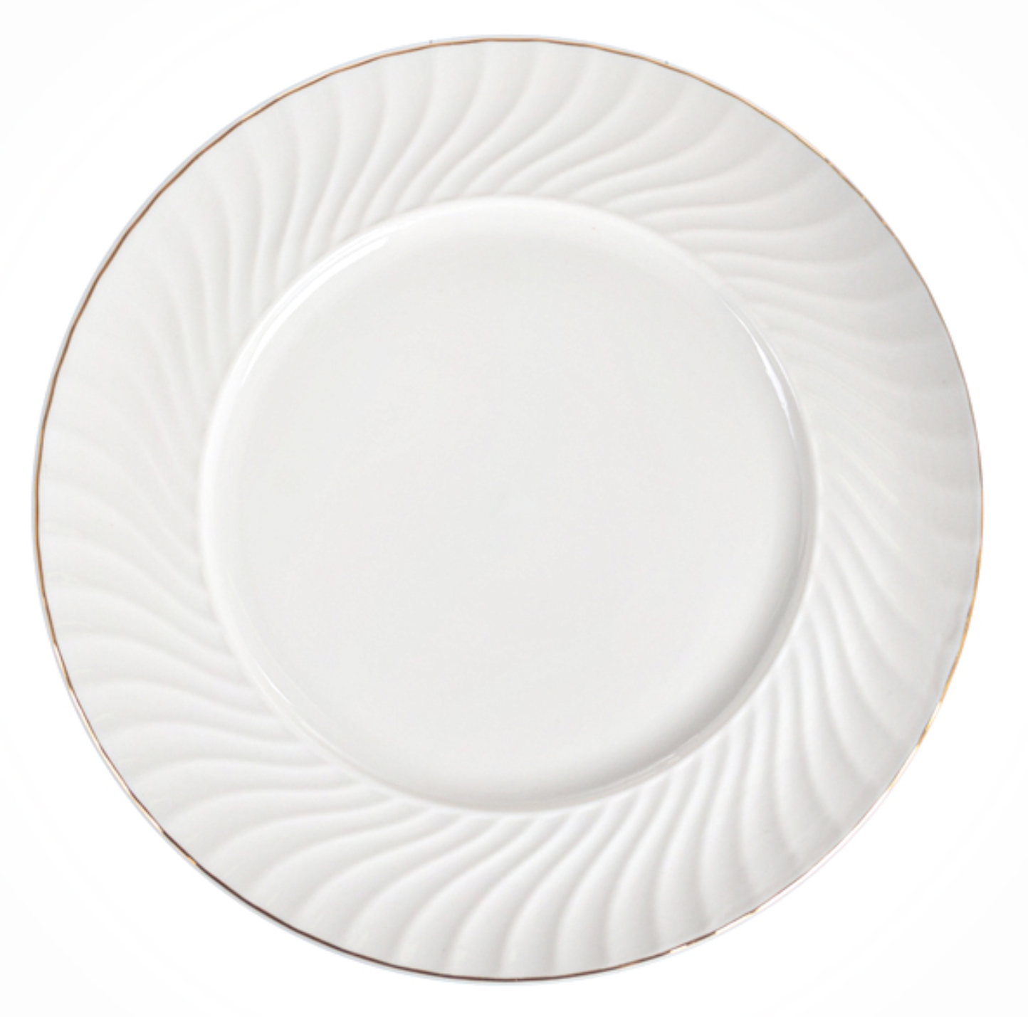 Купить Тарелка обеденная Lefard 26 см Меренга с золотом (949-009-1) - Фото 1 Тарелка обеденная Lefard 26 см Меренга с золотом (949-009-1) - Фото 1