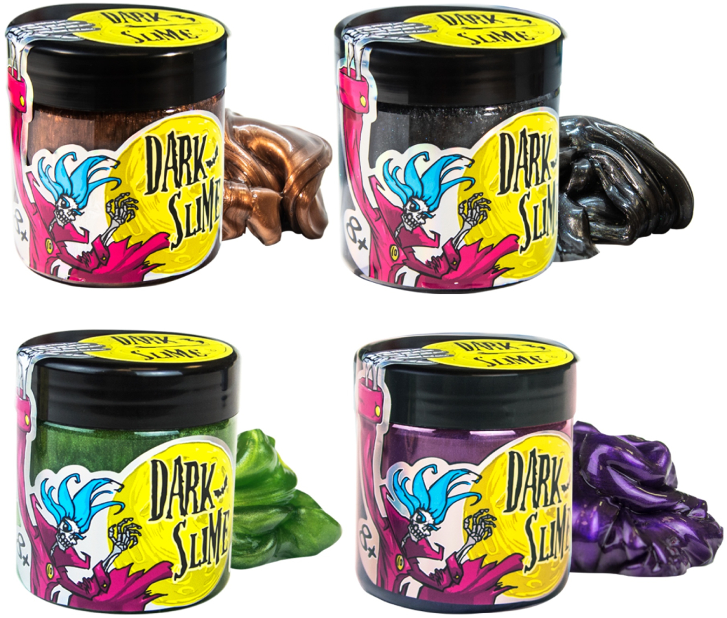 Купити Слайм Strateg Dark slime в асортименті (71832) - Фото 1 Слайм Strateg Dark slime в асортименті (71832) - Фото 1