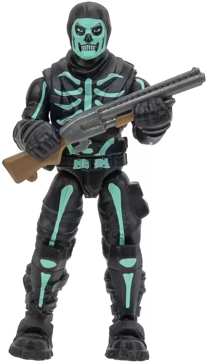 Коллекционная фигурка Fortinet Micro Legendary Skull Trooper - Green 6 см (FNT0949) - Фото 1