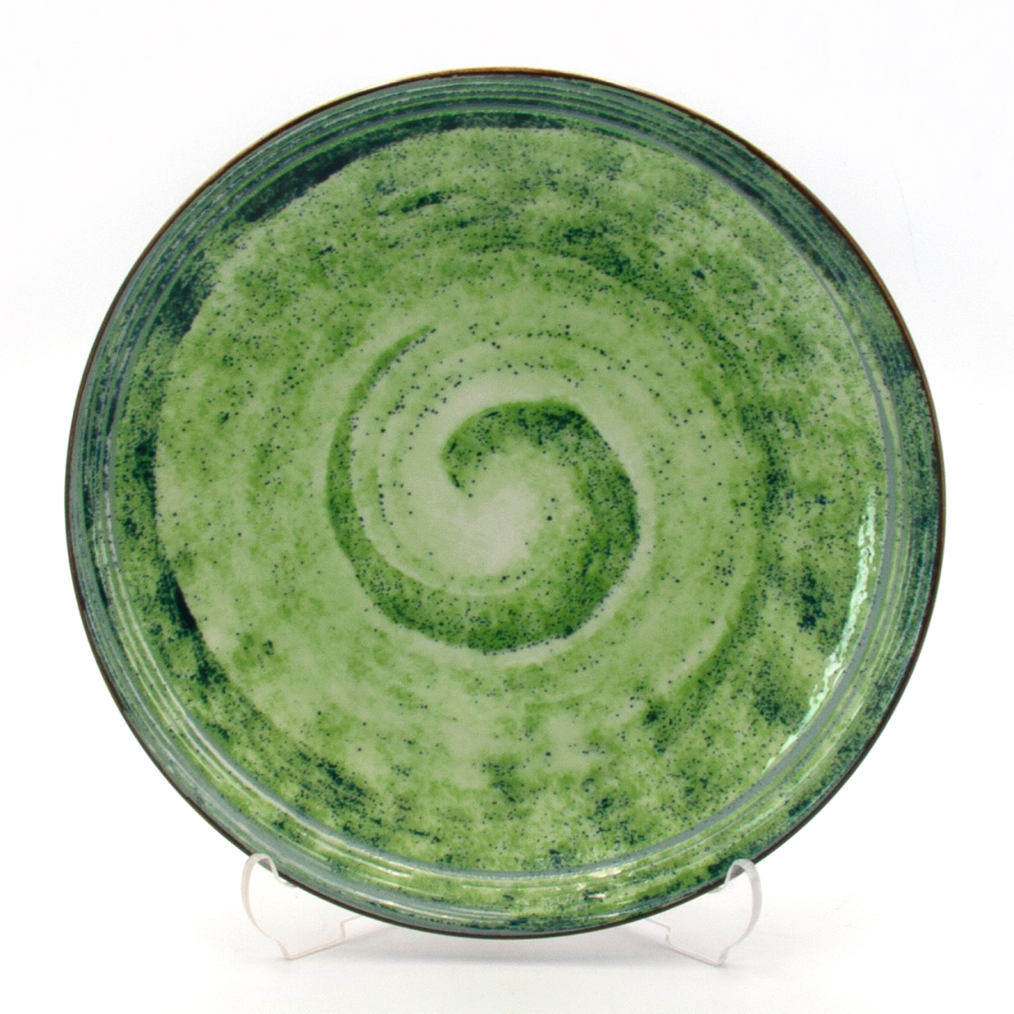 Тарілка десертна Milika Sand Green 19 см (M0570-TRSC251816-75P) - Фото 1