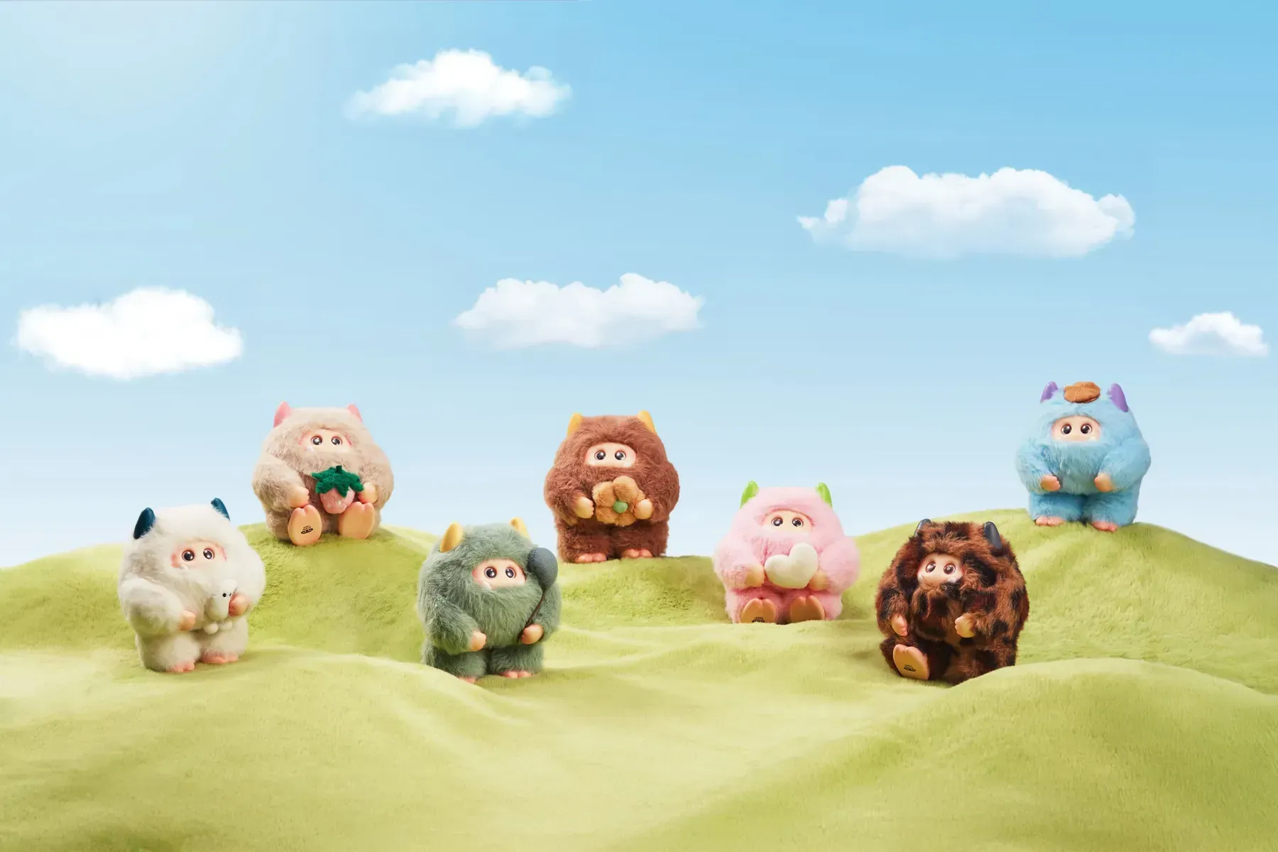 Коллекционная мягкая игрушка 10/10 Toys GIGGLE MONSTER серия Солодкі мрії V1 в ассортименте (GM9981021) - Фото 1