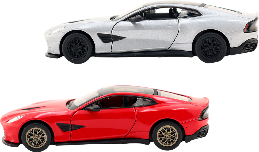 Автотранспорт TechnoDrive ASTON MARTIN VANQUISH красный/серебристый в ассортименте (250952) - Фото 1