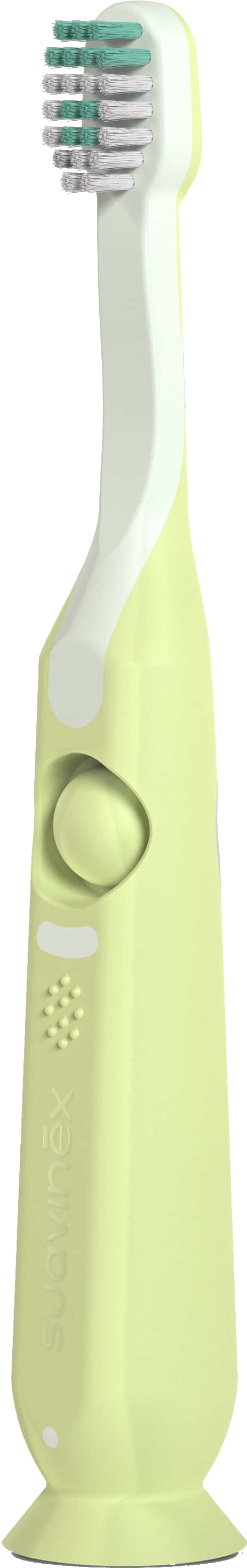 Зубна щітка мануальна дитяча Suavinex від 2 до 6 років STAGE 2 зелена (403014) - Фото 1