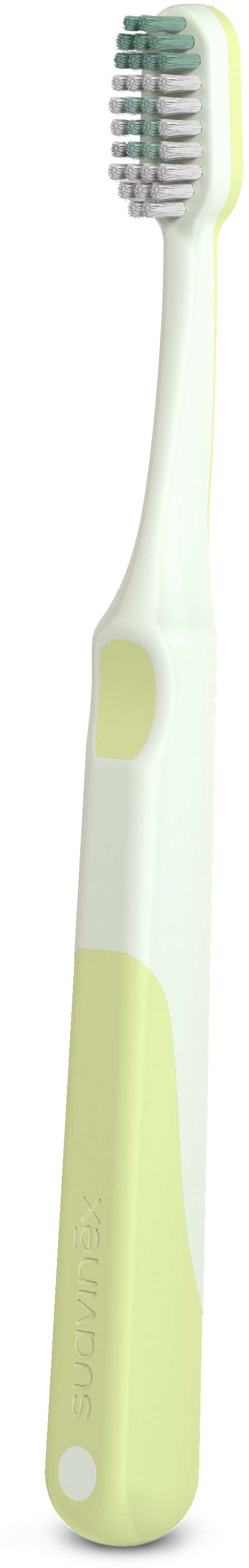 Зубна щітка мануальна дитяча Suavinex від 6 років STAGE 3 зелена (403017) - Фото 1
