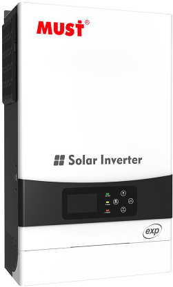 Инвертор гибридный солнечный Must 6000W 48V 160-275V MPPT (PV19-6048EXP) - Фото 1