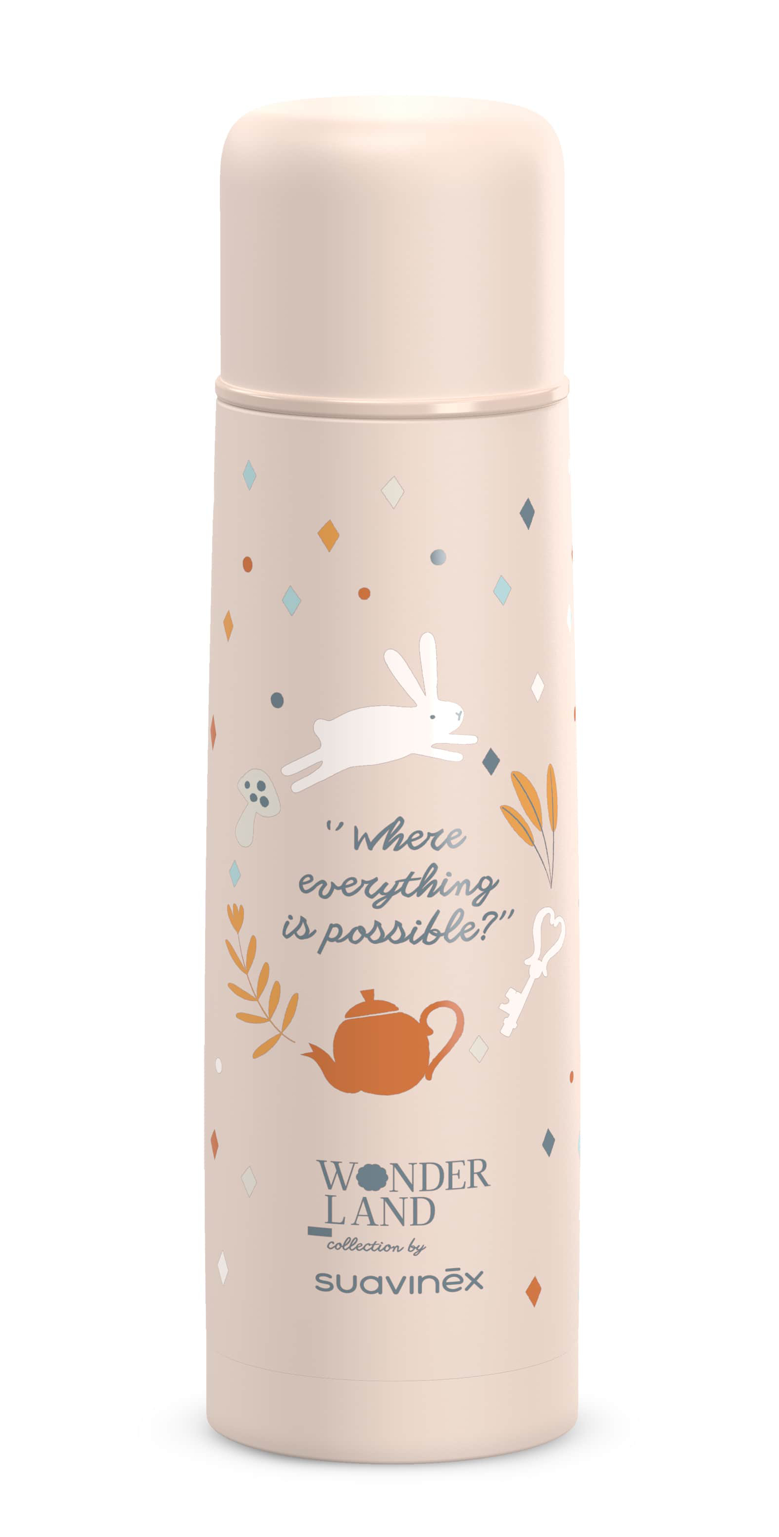 Термос Suavinex Wonderland 500 мл розовый (402840) - Фото 1
