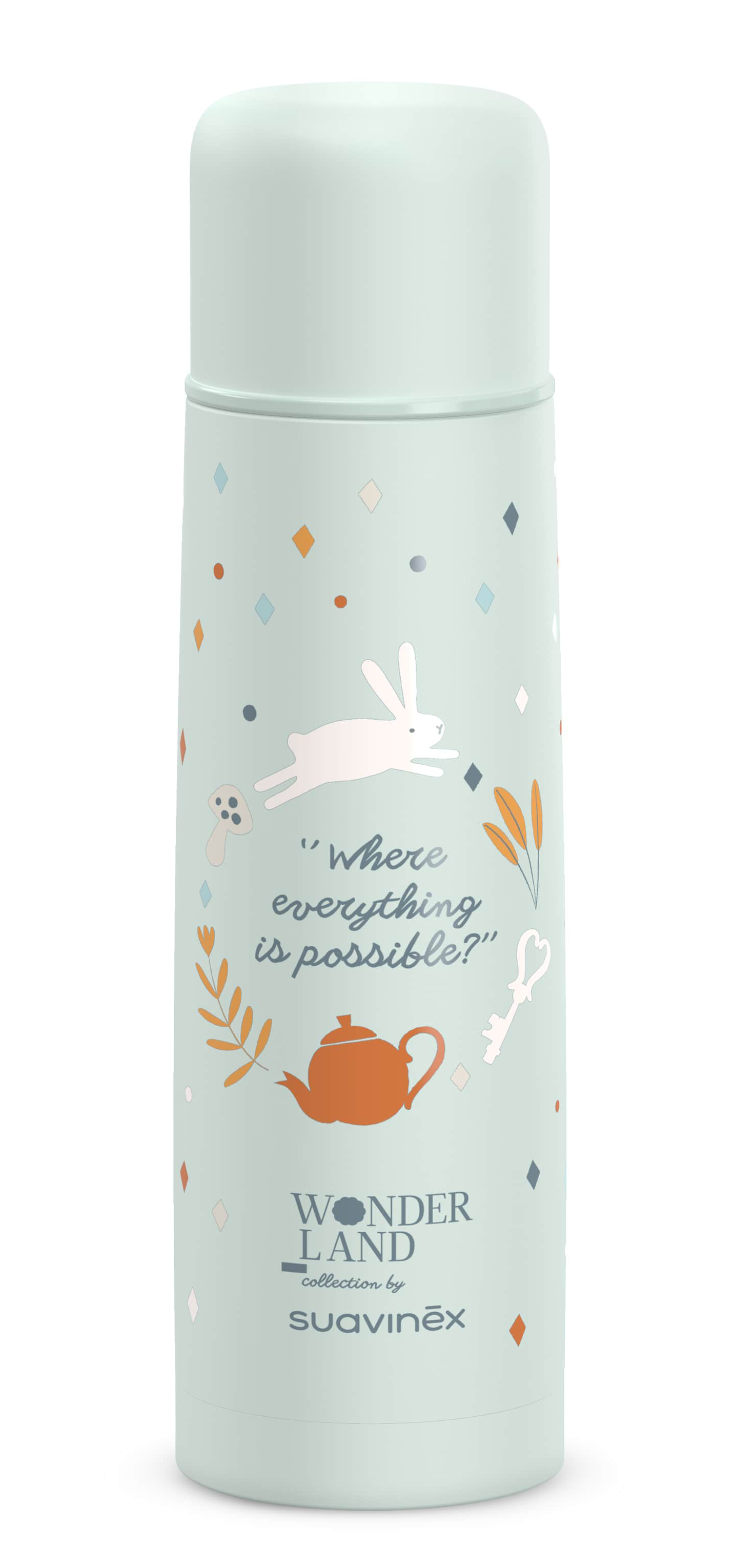 Термос Suavinex Wonderland 500 мл светло-зеленый (402839) - Фото 1