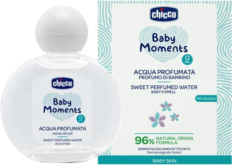 Парфюмерная вода детская Chicco Baby Moments 100 мл (10248.00) - Фото 1