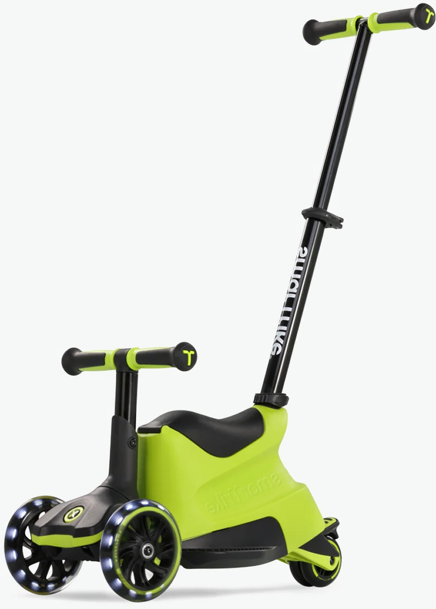 Триколісний самокат smarTrike Xtend Ride-on Lime (2401304) - Фото 1