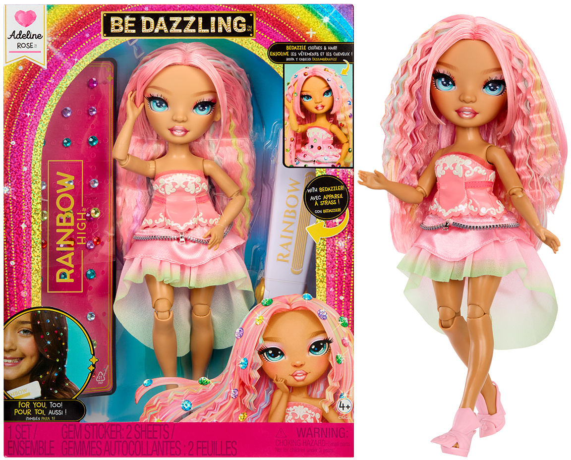 Ляльковий набір Rainbow High серії Be Dazzling – АДЕЛІН (з аксесуарами) (597797) - Фото 1