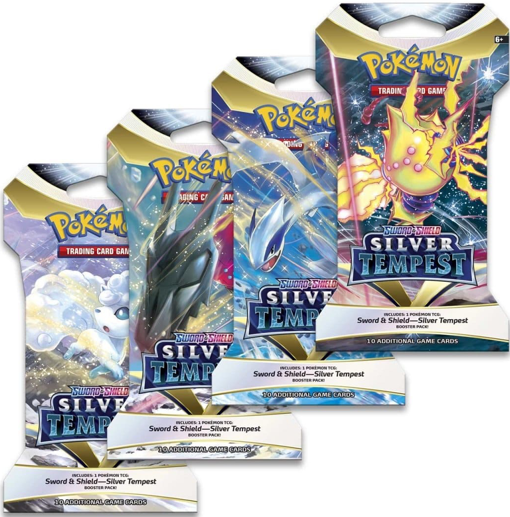 Настольная игра (5-7 лет) Pokemon Silver Tempest Sleeved (820650850929) - Фото 1