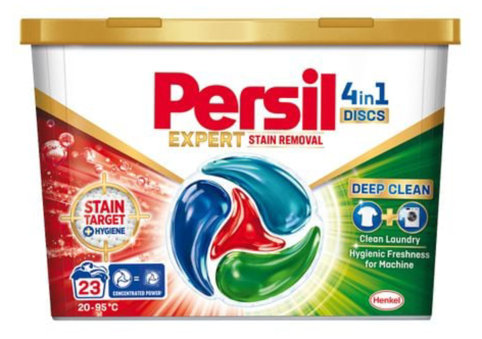 Капсули для прання Persil Удаление пятен, 23 цикла стирки