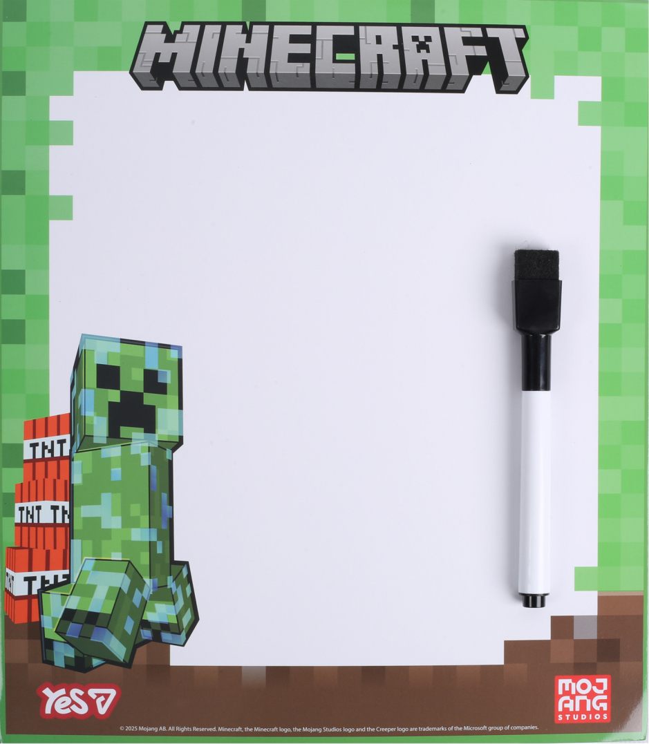 Дошка YES магнітна для маркерів "Minecraft" (708504) - Фото 1