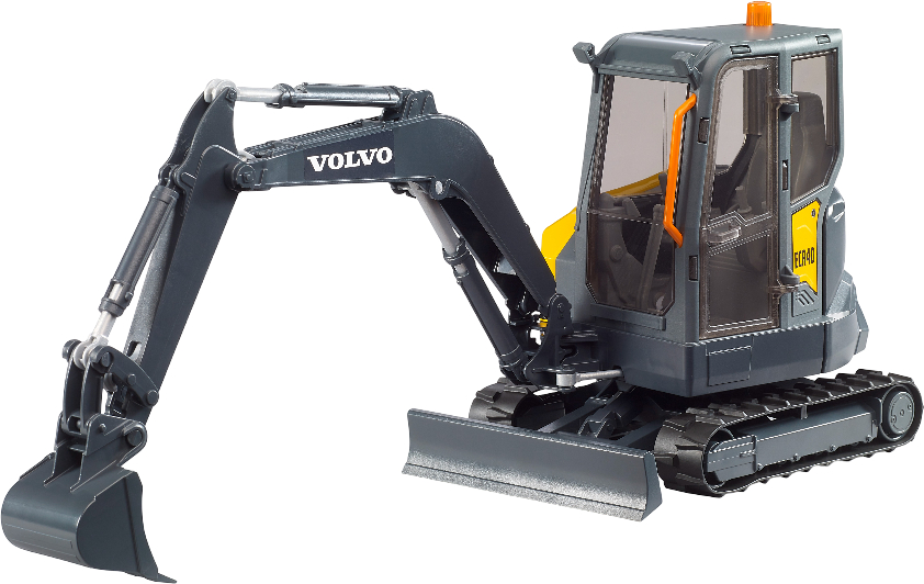 Купити Наземна будівельна техніка BRUDER Компактний екскаватор Volvo ECR40 (02465) - Фото 1 Наземна будівельна техніка BRUDER Компактний екскаватор Volvo ECR40 (02465) - Фото 1