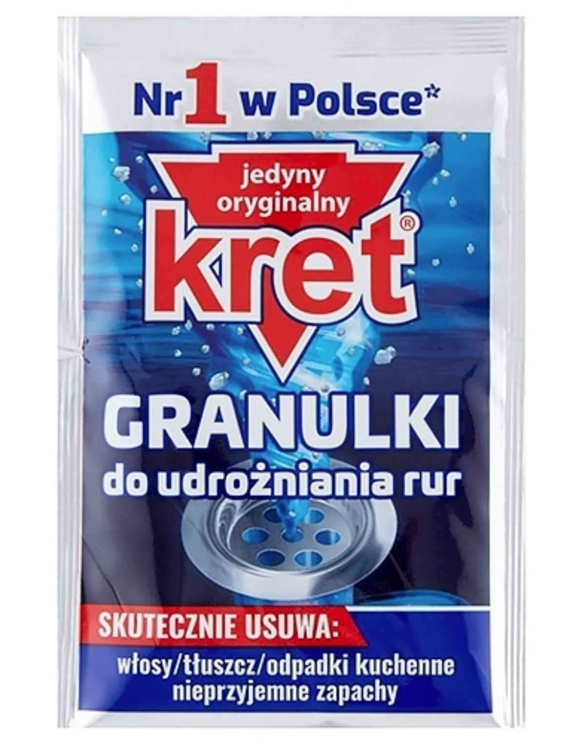 Купить Чистящее средство для кухонной техники Kret гранулы д/чистки труб 40г*30 (5900931024746) - Фото 1 Чистящее средство для кухонной техники Kret гранулы д/чистки труб 40г*30 (5900931024746) - Фото 1