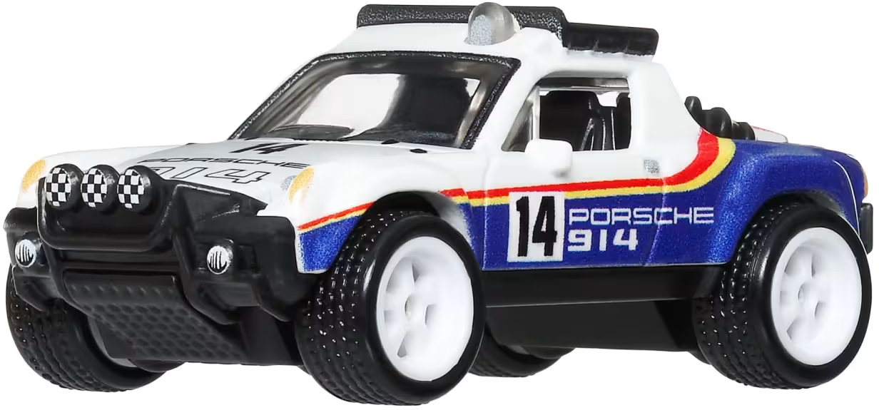 Колекційна машинка Hot Wheels Porsche 914 Safari серії Car Culture (JKF22)