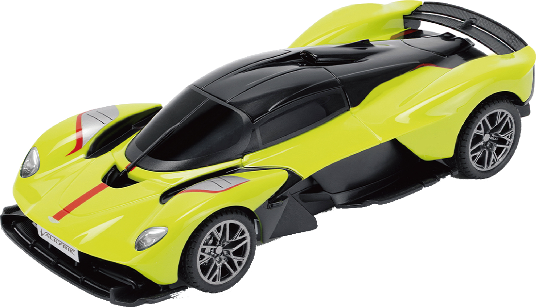 Радіокерована машинка KS Drive ASTON MARTIN VALKYRIE Green (250GAVGG)