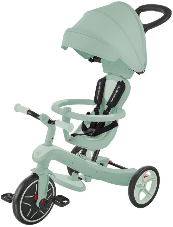 Триколісний велосипед Globber EXPLORER TRIKE 4в1 Фісташковий (637-505) - Фото 1