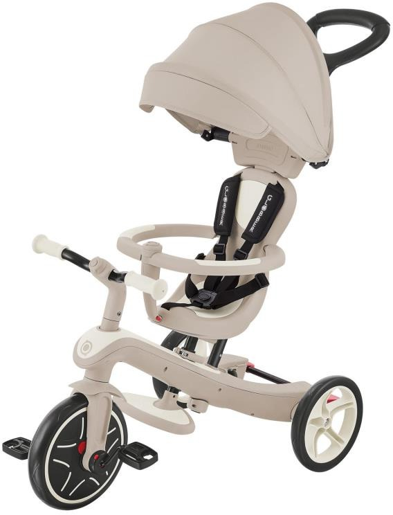 Триколісний велосипед Globber EXPLORER TRIKE 4в1 Кокос (637-566) - Фото 1