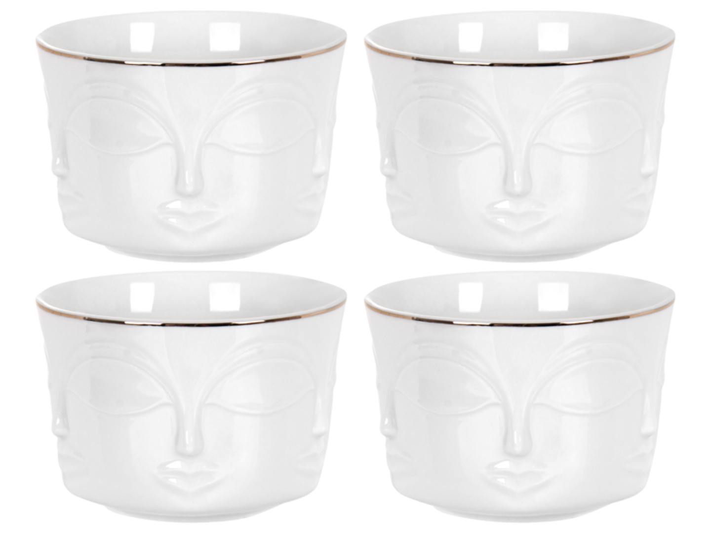 Набір салатників Lefard 4 шт. 10х10х6,8 см (925-030)