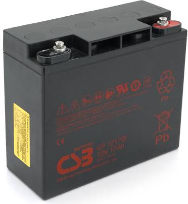 Аккумулятор для ИБП CSB 12V 17AH (GP12170B1) - Фото 1