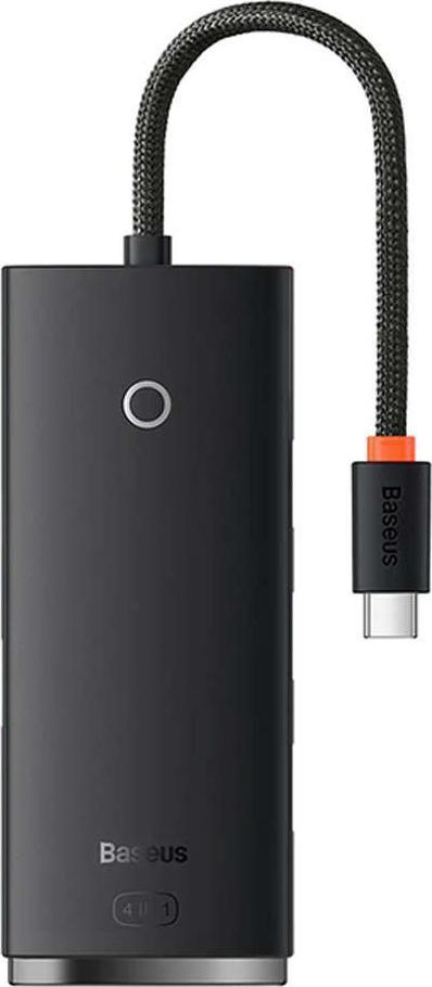 Хаб USB Baseus Lite Series 4-in-1 Type-C to USB 3.0*4 0.25m (WKQX030301) - Фото 1