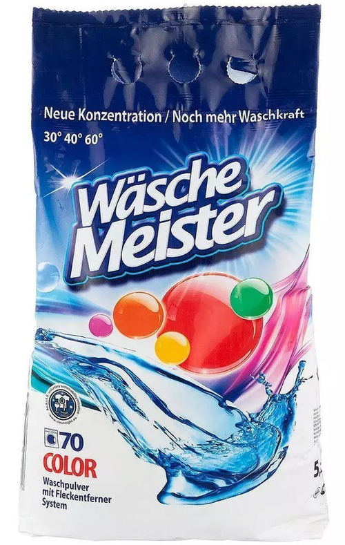 Стиральный порошок Wasche Meister COLOR 5,250 кг (4260418932119) - Фото 1