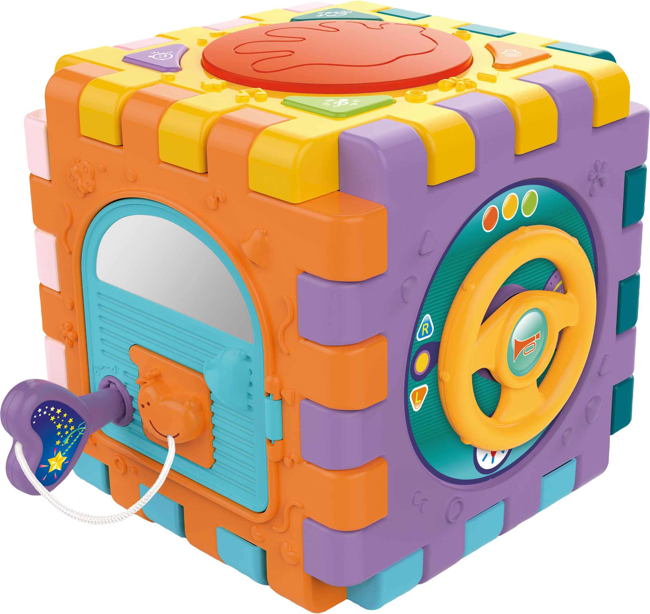 Купити Інтерактивна іграшка IGGY ZIGGY мультикуб різнокольоровий (70949) - Фото 1 Інтерактивна іграшка IGGY ZIGGY мультикуб різнокольоровий (70949) - Фото 1