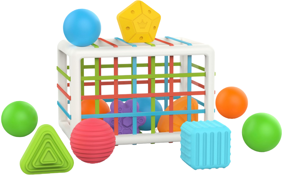 Купити Сортер IGGY ZIGGY куб з фігурками (73025) - Фото 1 Сортер IGGY ZIGGY куб з фігурками (73025) - Фото 1