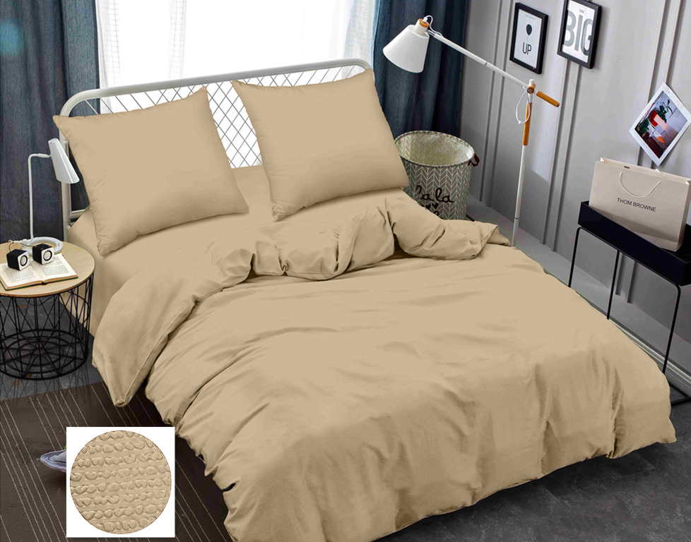 Комплект постельного белья Zastelli Латте Beige жатка 2х145х210 (20666) - Фото 1