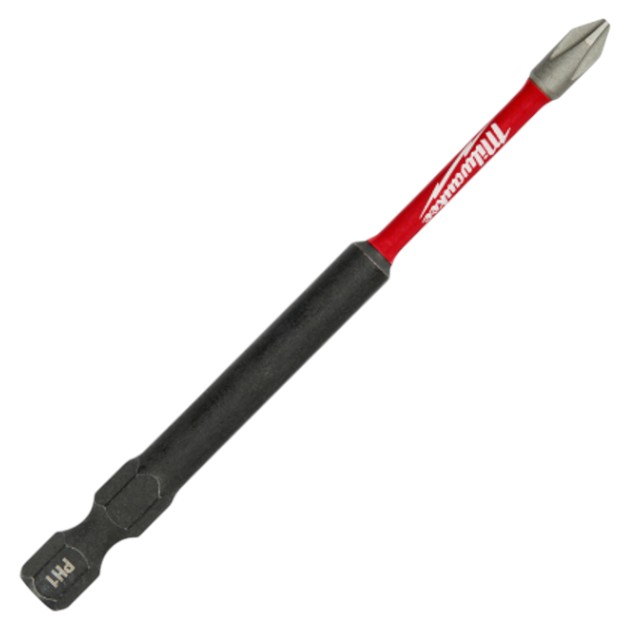 Біта для викрутки Milwaukee Shockwave PH1 90 мм (4932430851) - Фото 1