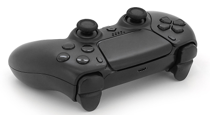 Геймпад Brazzers BR-HONOR3D PS5 DUAL Sense Wireless Controller Black (39243) - Фото 1