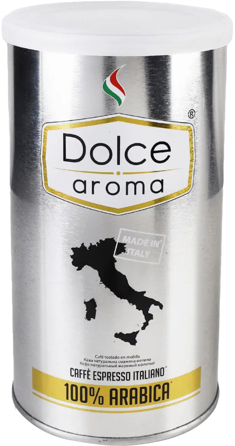 Кофе молотый Dolce Aroma 100% Arabica  250 г - Фото 1