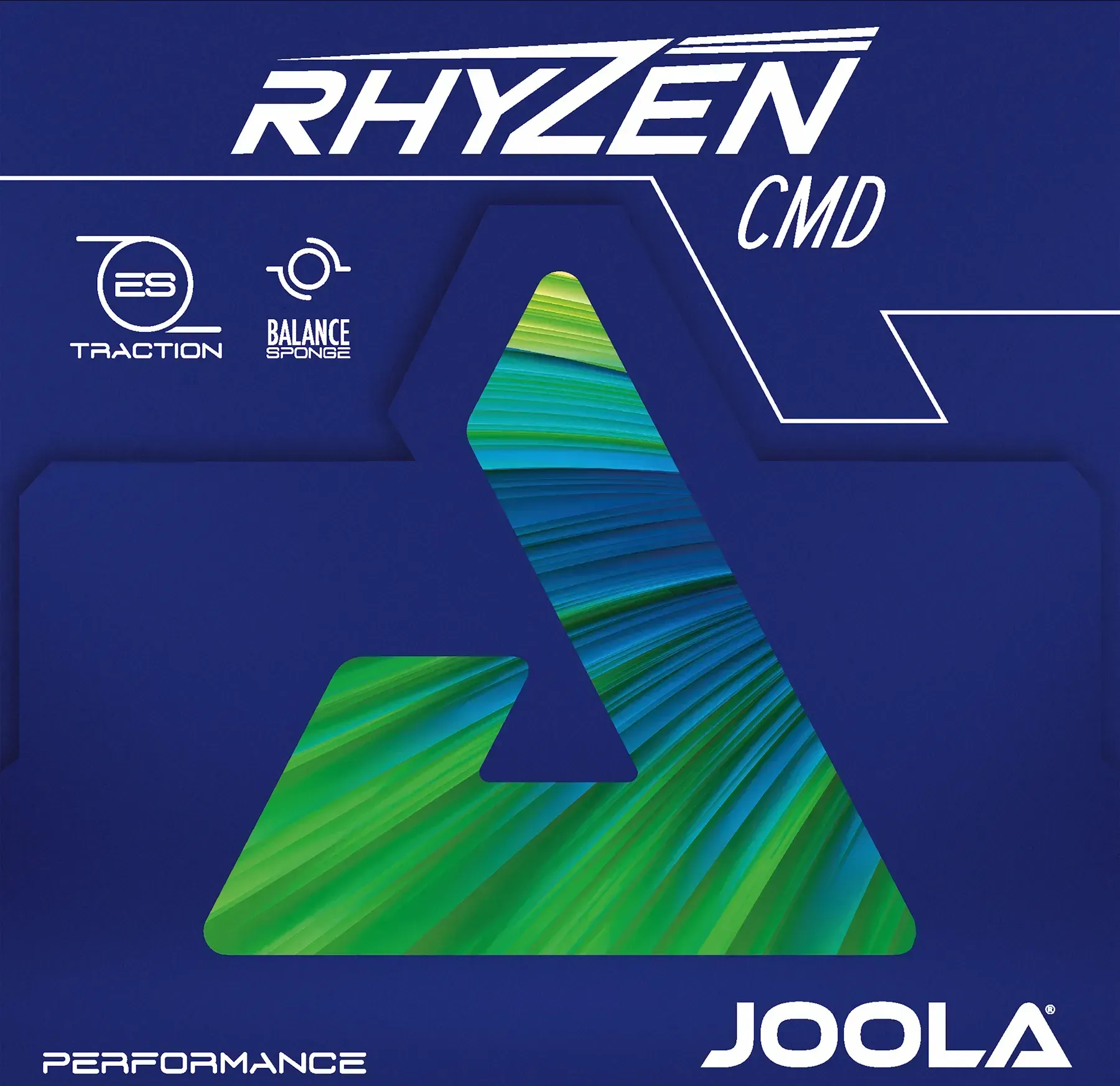 Накладка для ракетки Joola Rhyzen CMD 2.0 Red (70551) - Фото 1