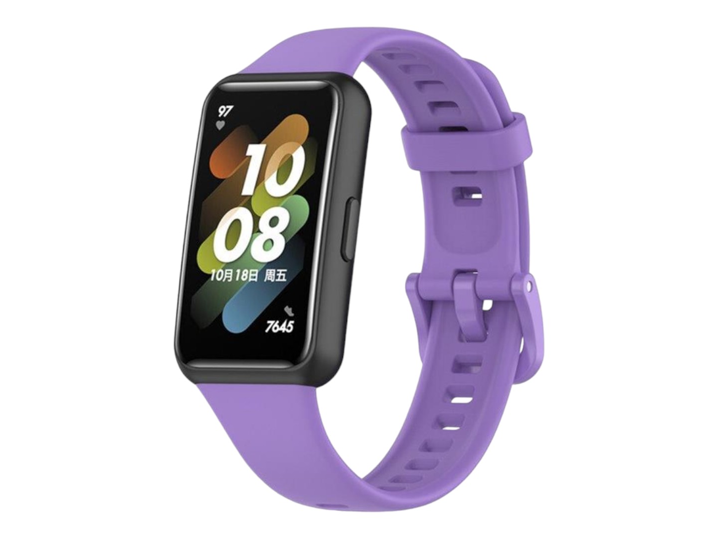 Ремешок для фитнес-браслета BeCover for Huawei Band 7/Honor Band 7 Purple (709465) - Фото 1