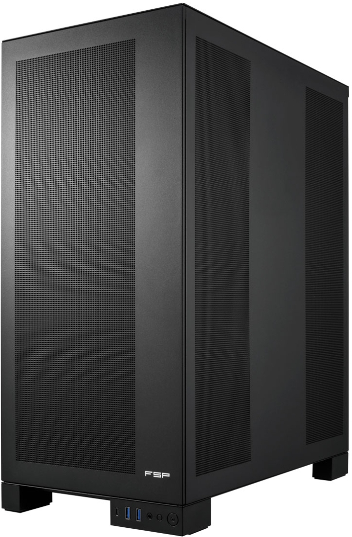 Корпус FSP U500-B без БП ATX Black - Фото 1