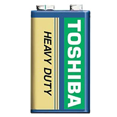 Батарейка тип 6F22 (1604) Toshiba 6F22 1x1 шт. (3985) - Фото 1