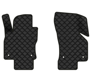 Коврики из экокожи в салон авто передние EVAtech для Octavia A7 AT Skoda 2013-2020 3 поколение Liftback EU (SK3639A2AV4BBB) - Фото 1