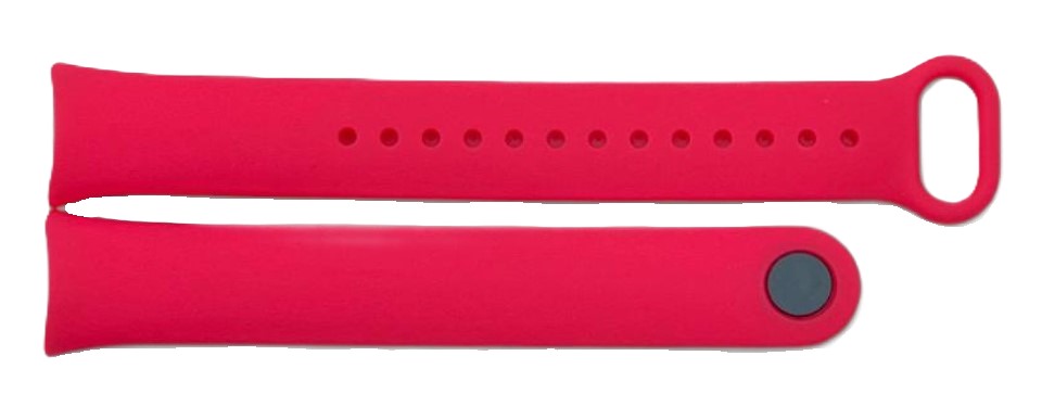 Ремешок для фитнес-браслета BeCover for Xiaomi Mi Smart Band 10 Rose Red (713619) - Фото 1