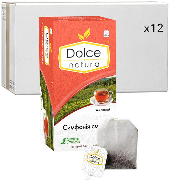 Чай Dolce Natura Симфония вкуса 50 г 12 шт. (2000006535689) - Фото 1