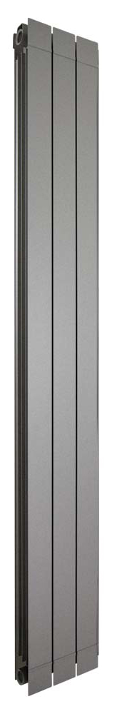 Радиатор отопления Nova Florida Ledro S/90 1800 мм GRAPHITE 3R 3 секции (81FLE3R403) - Фото 1