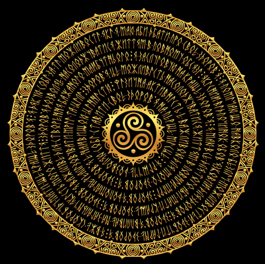 Картина за номерами Strateg Здоров'я , сугестивна мандала 40х40 см (3 Mandala (health)) - Фото 1