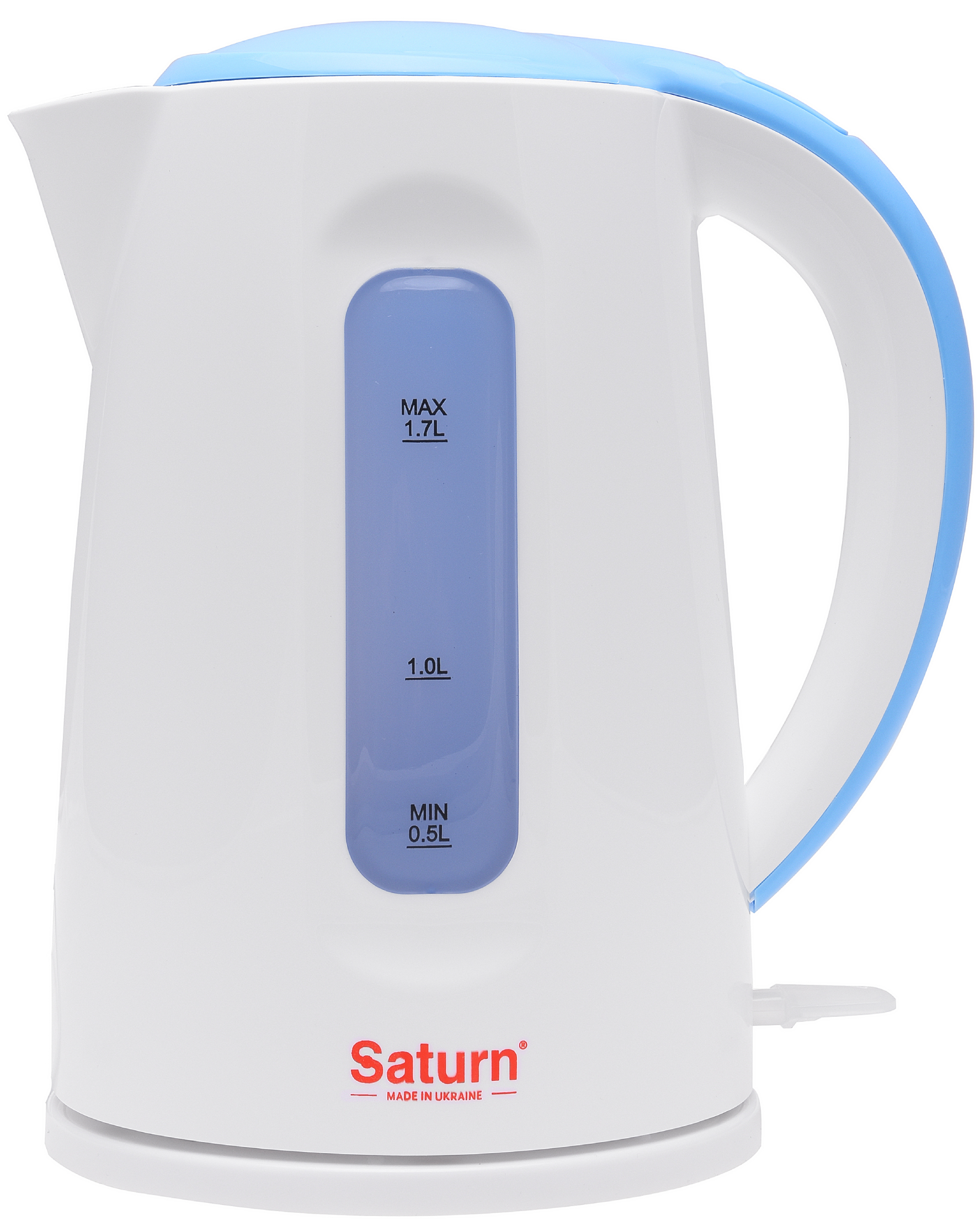 Электрический чайник Saturn ST-EK8439U White/Blue - Фото 1
