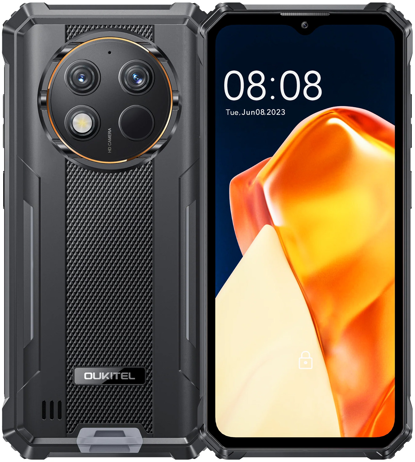 Смартфон OUKITEL G1 6/256GB NFC Black - Фото 1