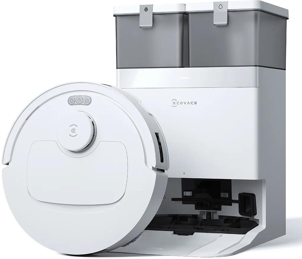 Робот-пилосос миючий Ecovacs DEEBOT T30C DLX71 WHITE - Фото 1