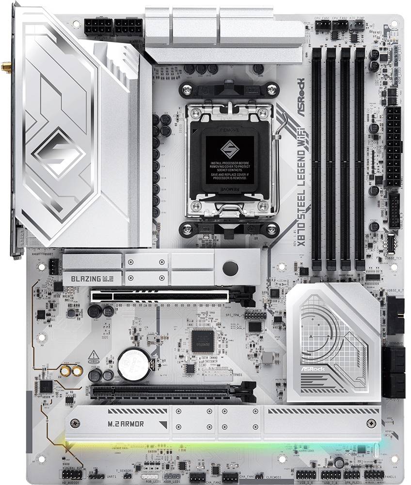 Материнская плата ASRock X870 STEEL LEGEND WIFI DDR5 - Фото 1