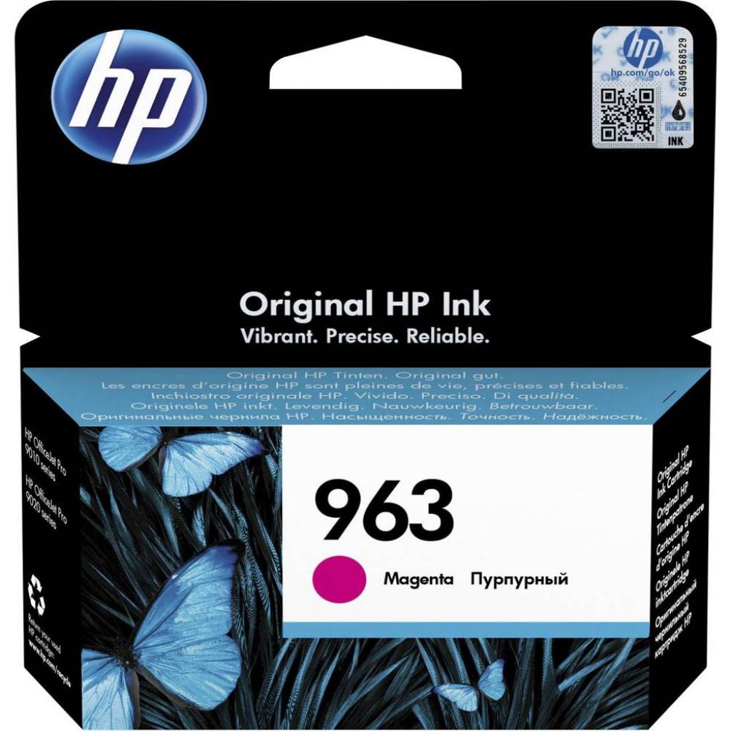 Картридж для струйных МФУ и принтеров HP 963 OJPro 9010/9013/9020/9023 Magenta (3JA24AE) - Фото 1